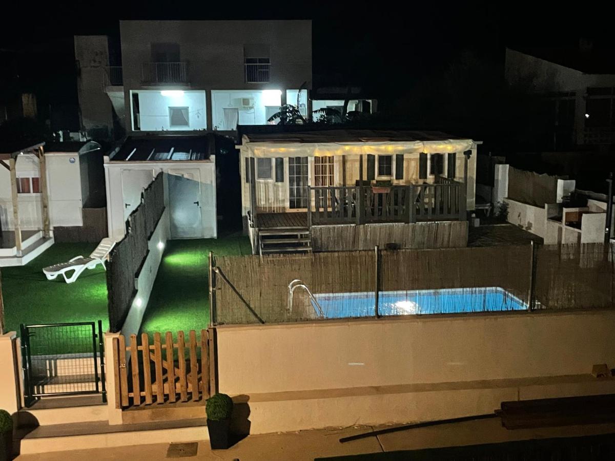 Chalet-Home Familiar "Cal India" "Pet Friendly" Sant Carlos de la Ràpita Dış mekan fotoğraf