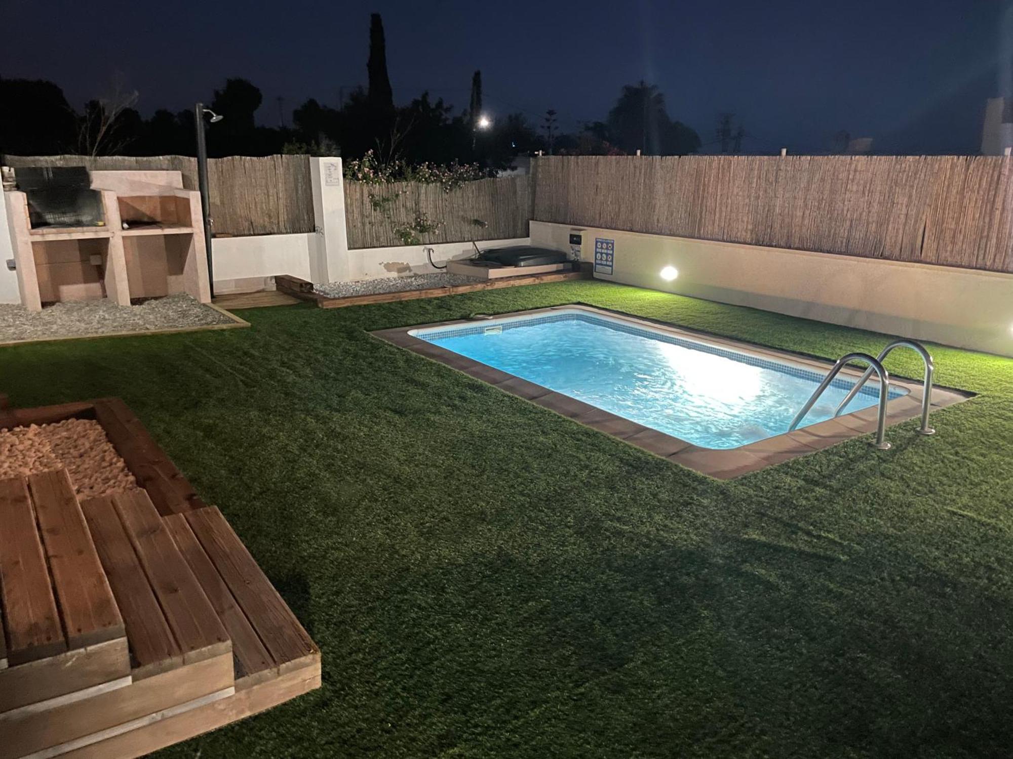 Chalet-Home Familiar "Cal India" "Pet Friendly" Sant Carlos de la Ràpita Dış mekan fotoğraf